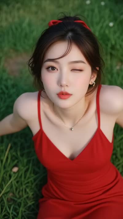 AI生成:大师运镜下调皮女孩的超真实动态视频