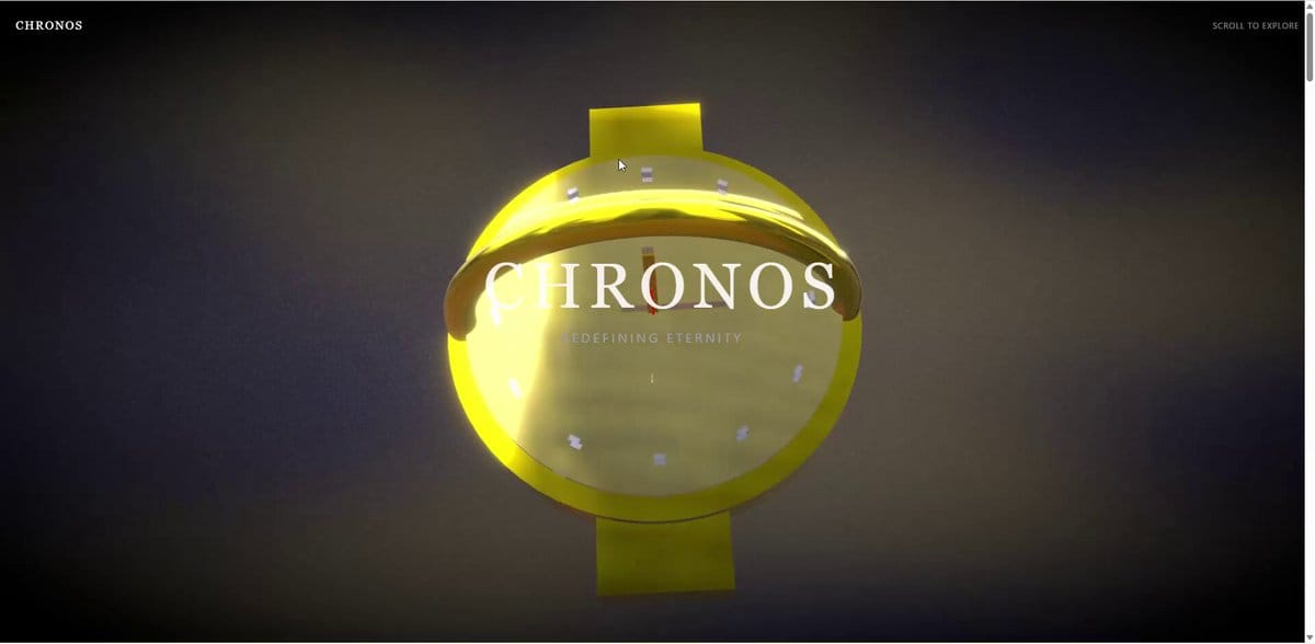 奢华3D腕表 | Next.js + Three.js 沉浸式产品体验