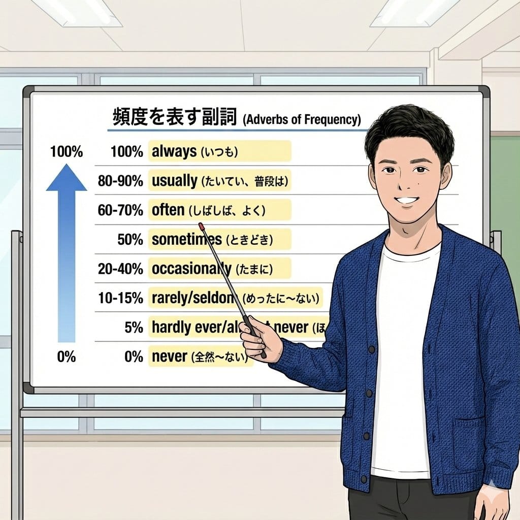 频率副词：趣味教育图片生成