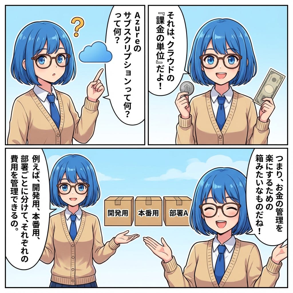 AI漫画生成：轻松图解Azure订阅，IT教育新范式