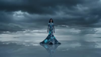 好莱坞奇幻大片:青花瓷变水墨燕子的视觉盛宴