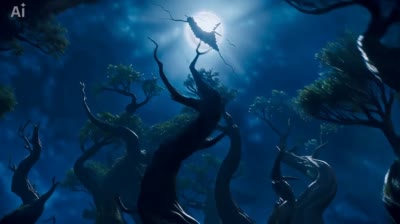 迷雾森林午夜漫游:缥缈游侠穿梭奇幻场景