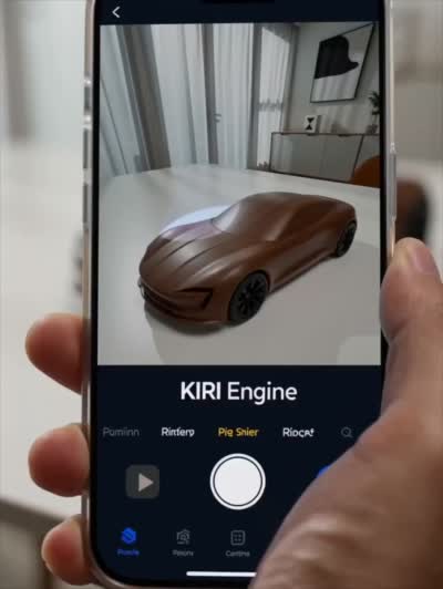 KIRI Engine:将现实转化为数字艺术的未来科技宣传片