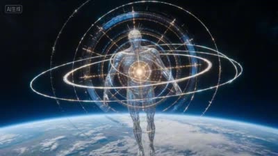 机械星系环：行星时间扭曲的科幻灾难场景