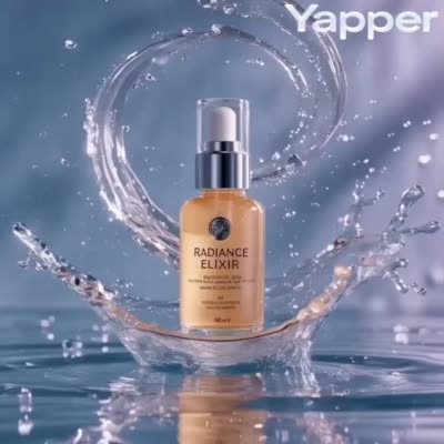 360°环绕拍摄:奢华护肤品广告视觉大师