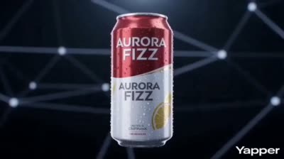 AURORA FIZZ:震撼视觉的高端饮料广告制作