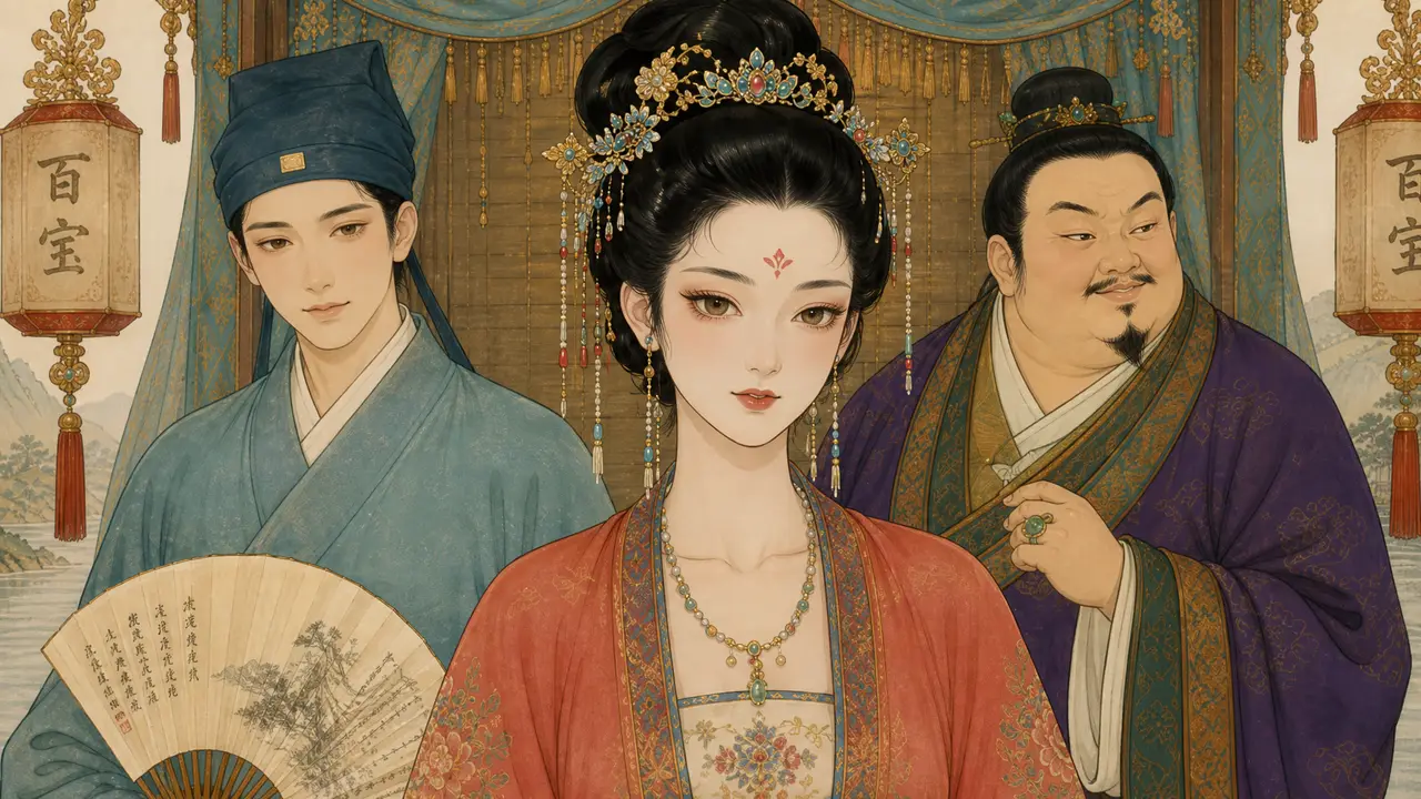 《杜十娘怒沉百宝箱》一腔真心错付薄情之人｜图片节点 1