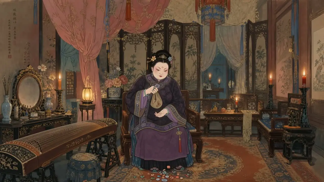 《杜十娘怒沉百宝箱》一腔真心错付薄情之人｜分镜4_鸨母逐客_v3导演版