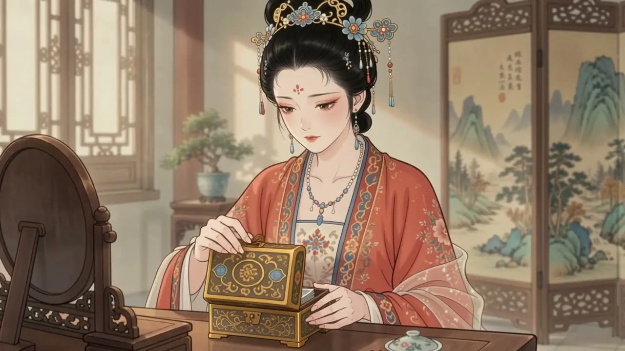 《杜十娘怒沉百宝箱》一腔真心错付薄情之人｜分镜5_私蓄求助柳遇春_v3导演版