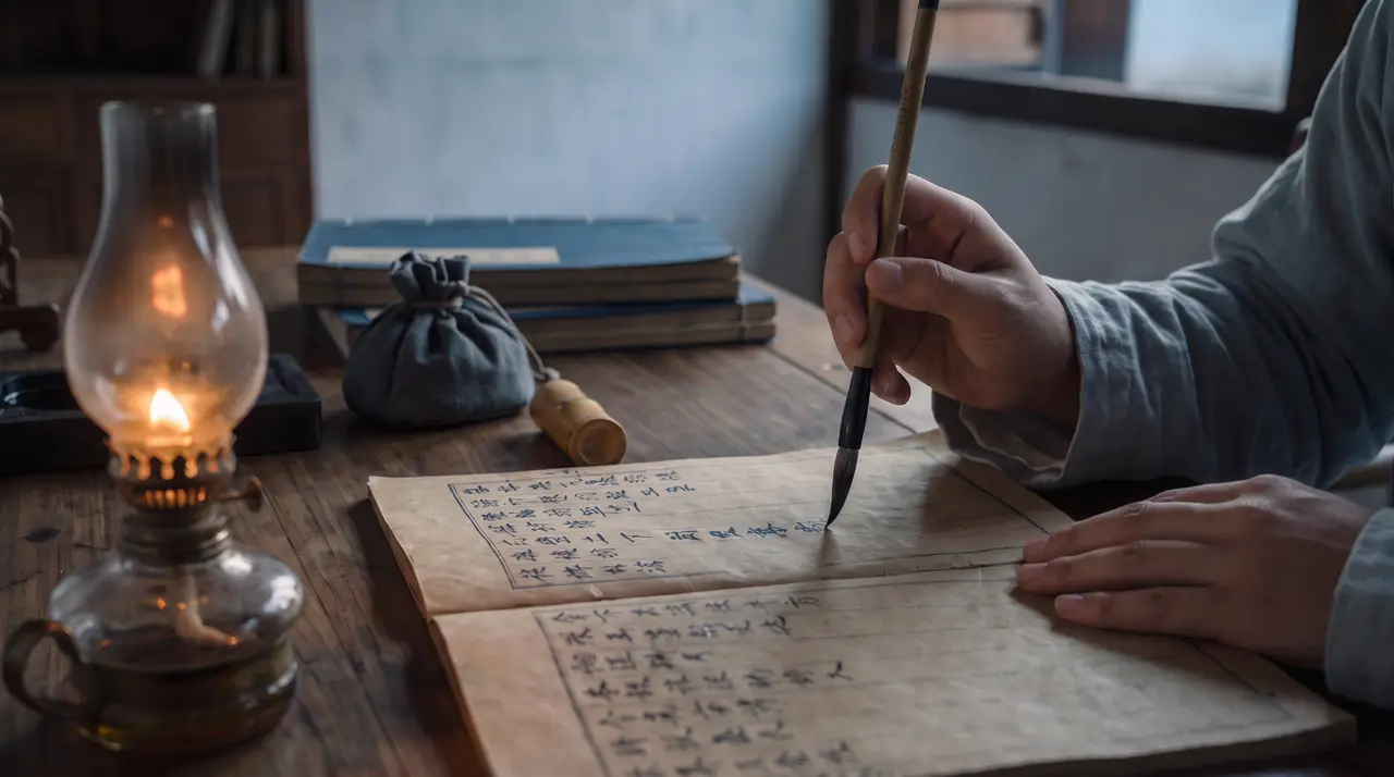 闺房记乐|SHOT-03-FRAME|灯下最后一笔