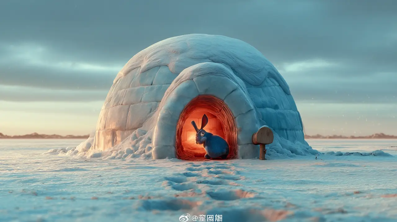 捣莓蓝狐兔:熊孩子的蛋糕|A4-天空云层场景锚点 - 副本