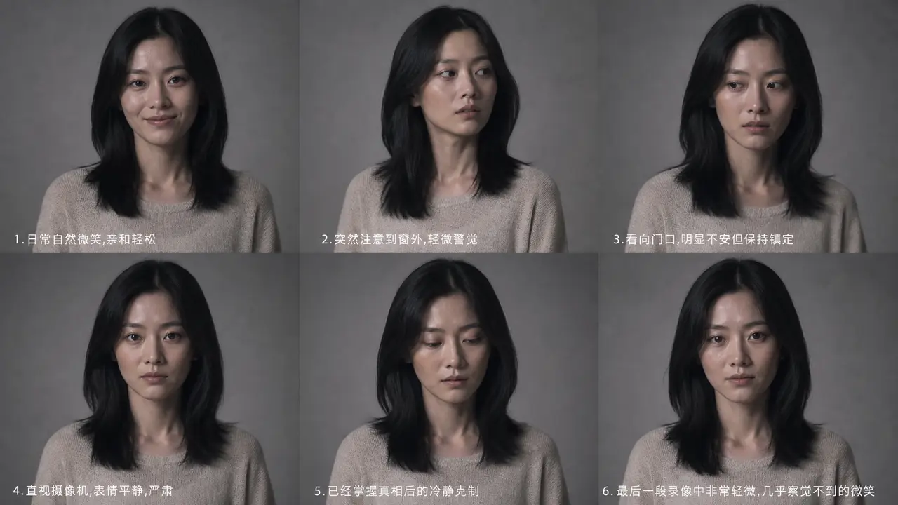 《你正在看着我》|林下表情管理