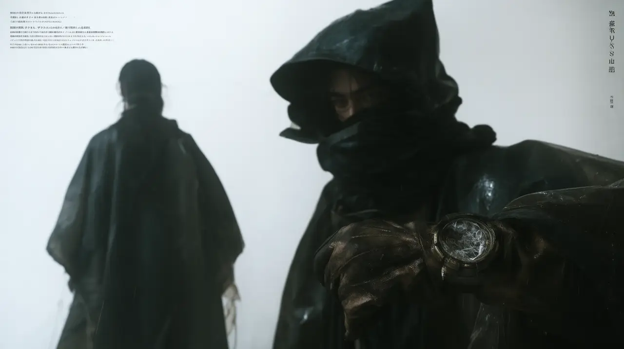 零号件 | 第一集EP.01(WB-001)|beichen_a_man_wearing_a_dark_rain_poncho_with_hood_up_and_a_l_cbd5ea4f-14a2-44b4-a2d5-f1cdc475e7c9_3 - 副本