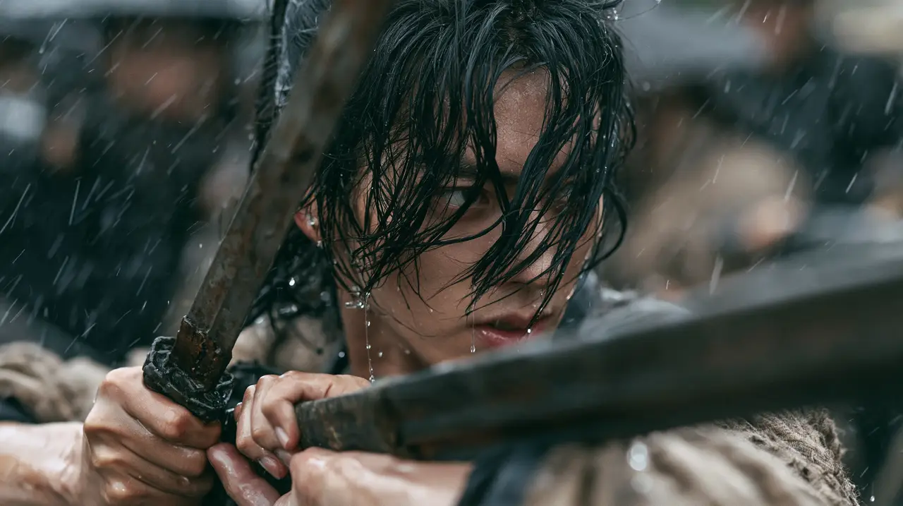 国风武侠《江湖》|17雨中剑锋·特写