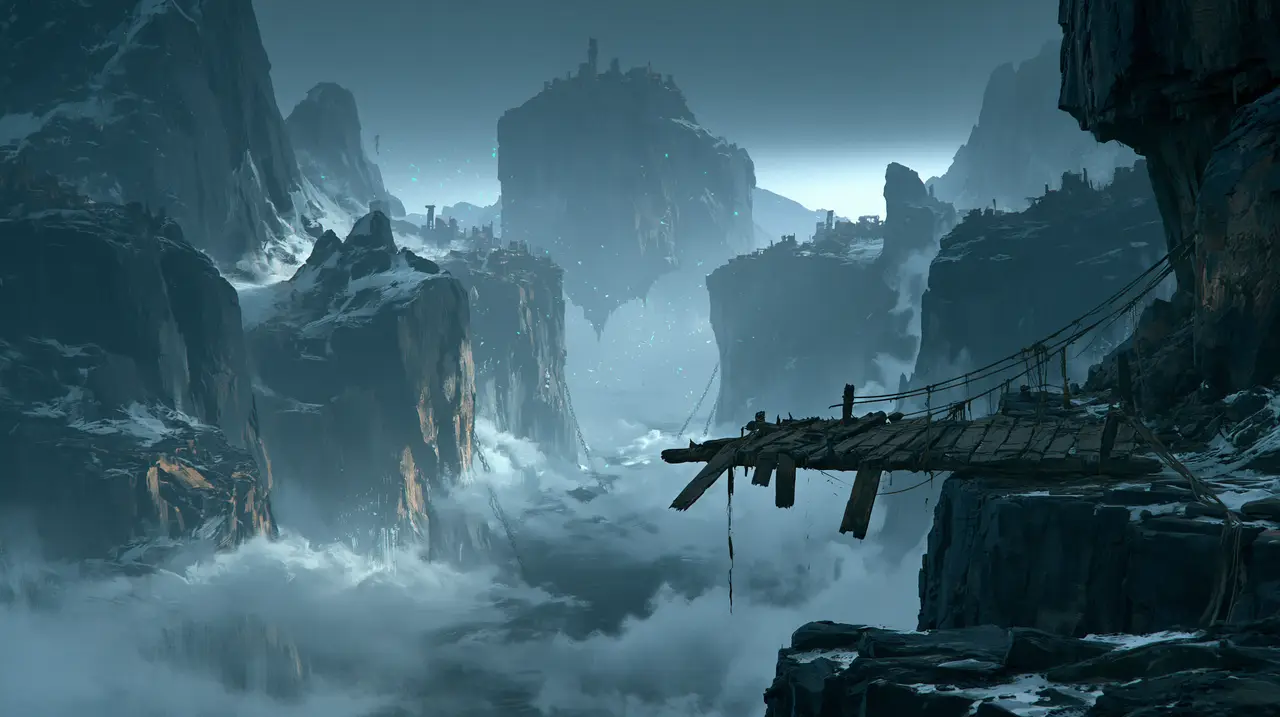 仙剑:无畏契约|mianbao0.o_SCENE_1_FINAL_IMAGE_the_same_high_mountain_cliffs__aae8e03a-cac6-4d64-96b4-1db2e5d36477_0