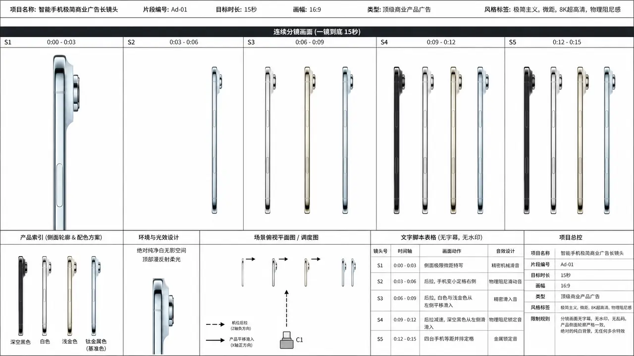 《iPhone air》极简纯净风产品展示｜图片节点 5