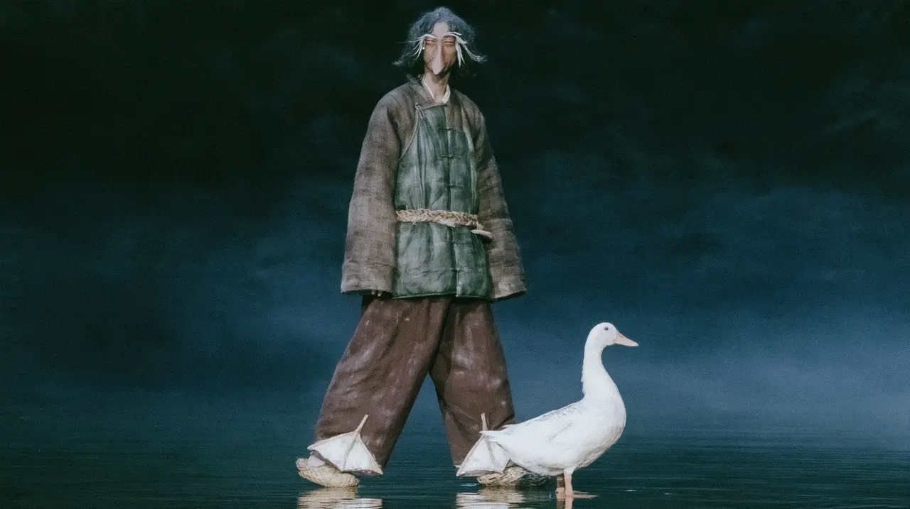600年鸭界顶流,出单曲了|u9122424814_Full_body_cinematic_film_still_ageless_Miao_Dong__fd6d0422-2504-4022-882b-496a8360daf9_3