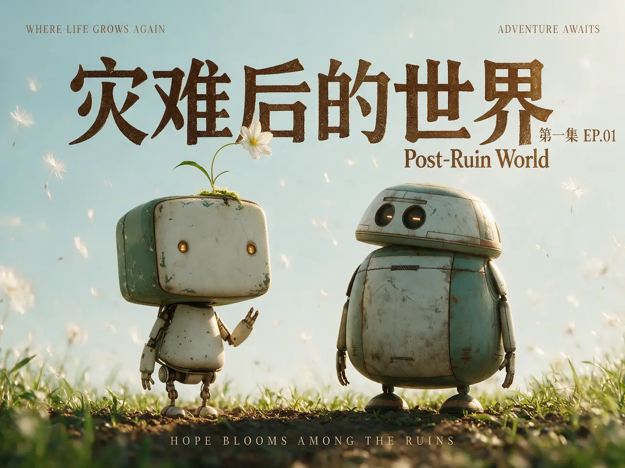 灾难后的世界》-第一集；原创AI剧情短片｜图片节点 1