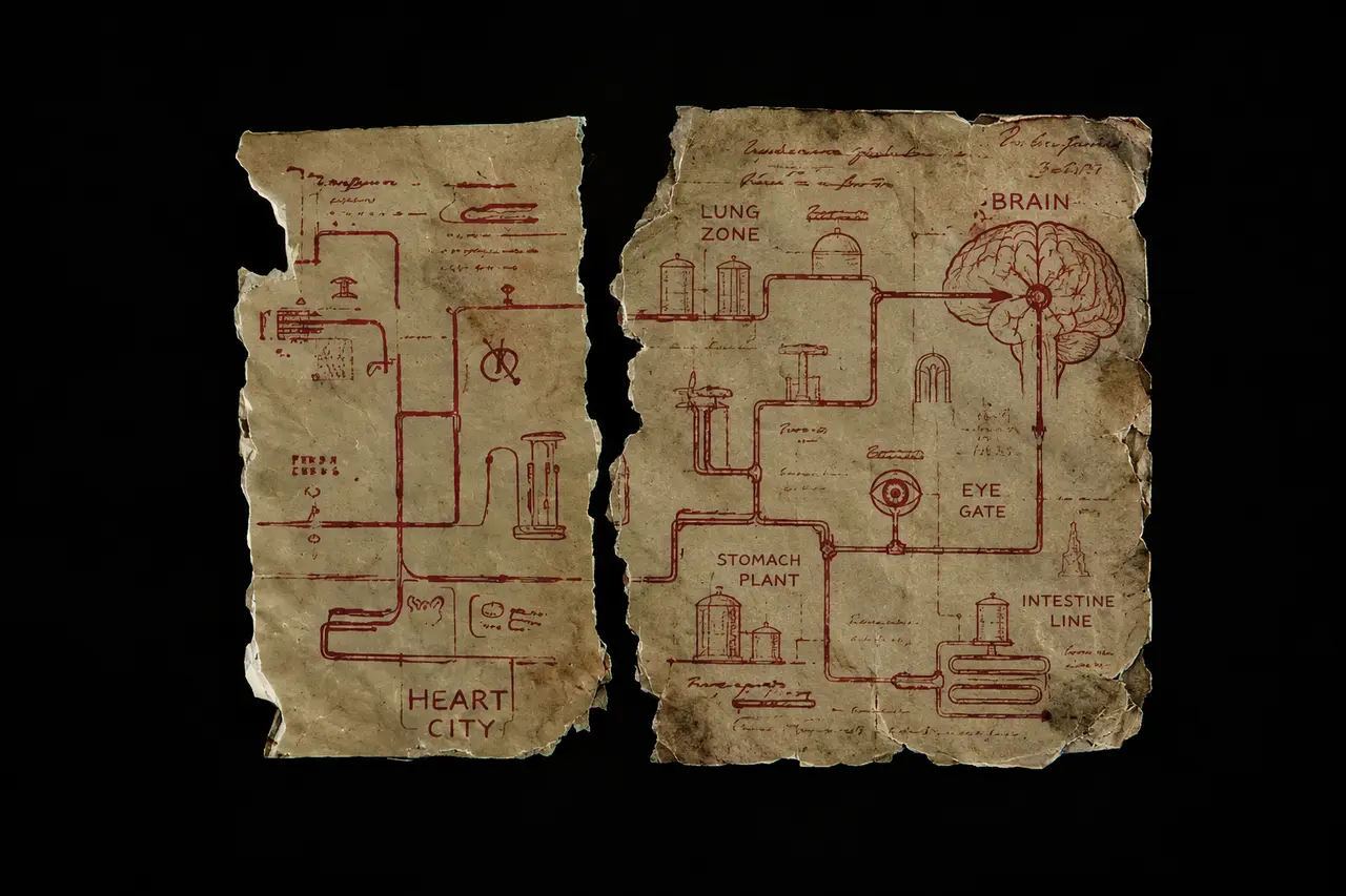 《身在其中》-404小队协力限时创作|地图