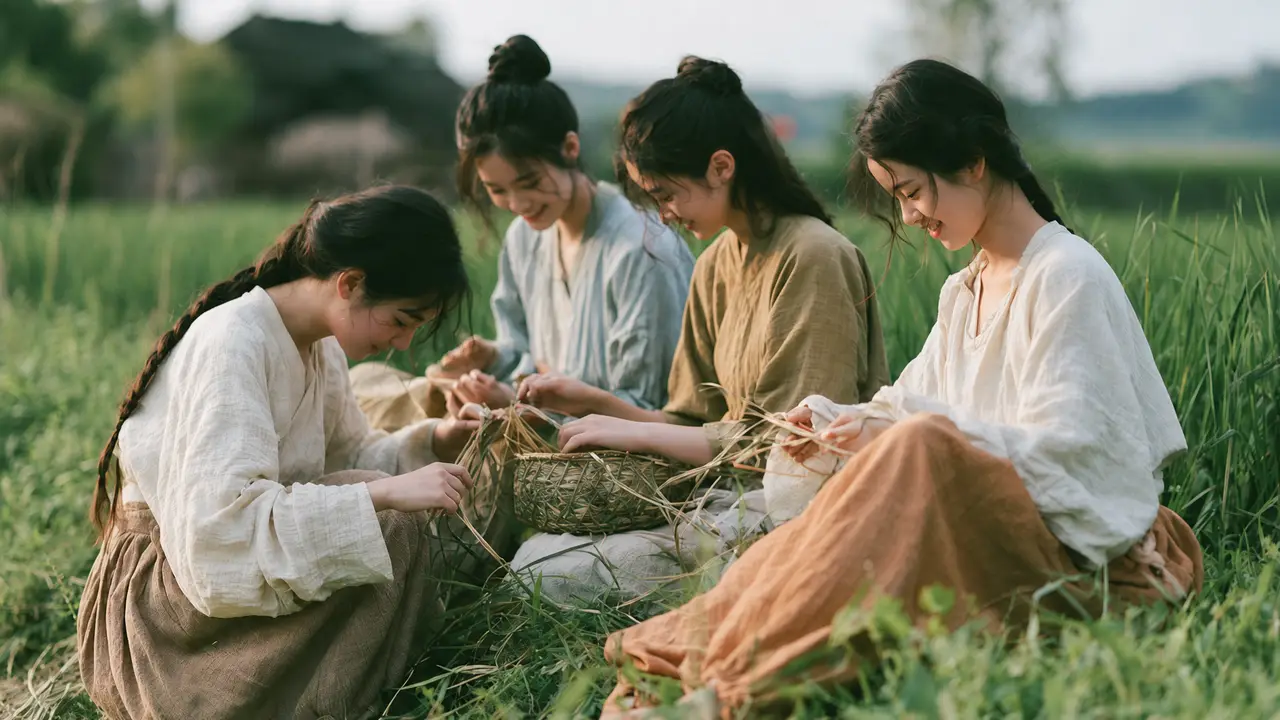 种田｜草编