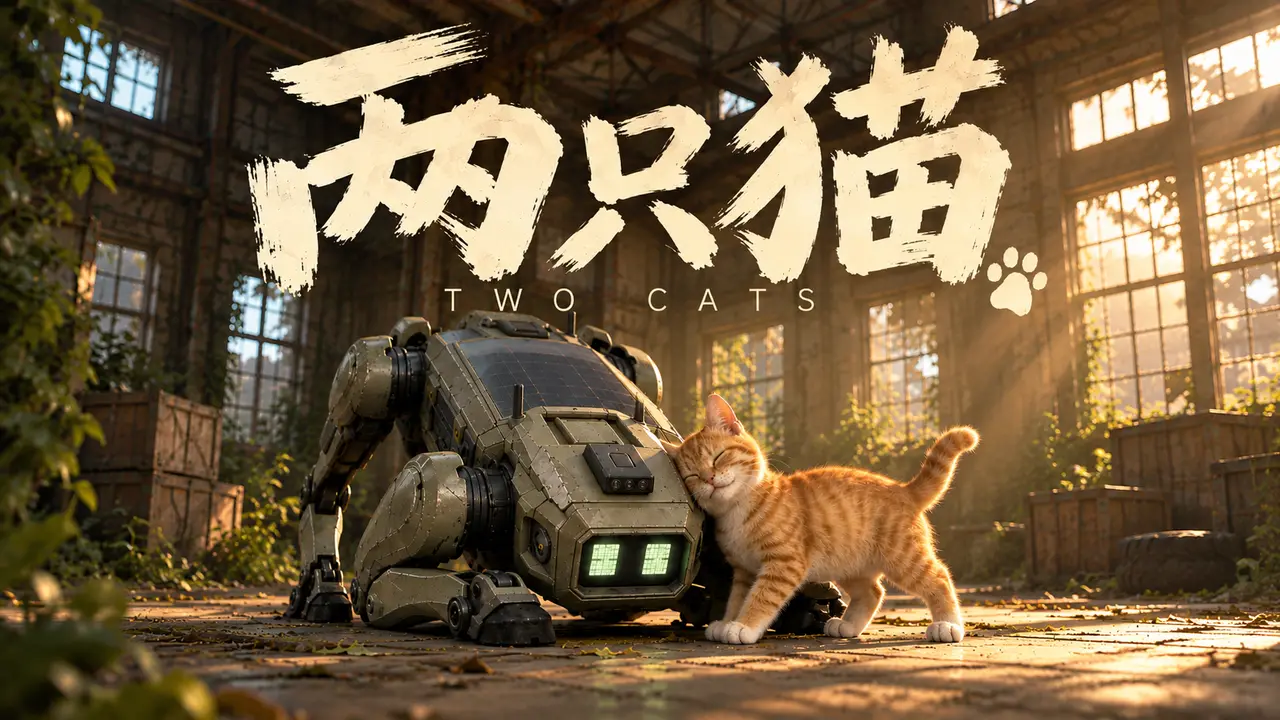 两只猫