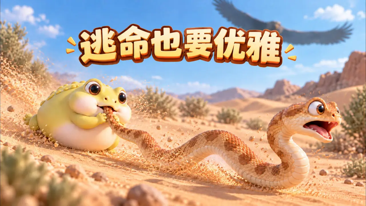 逃命也要优雅