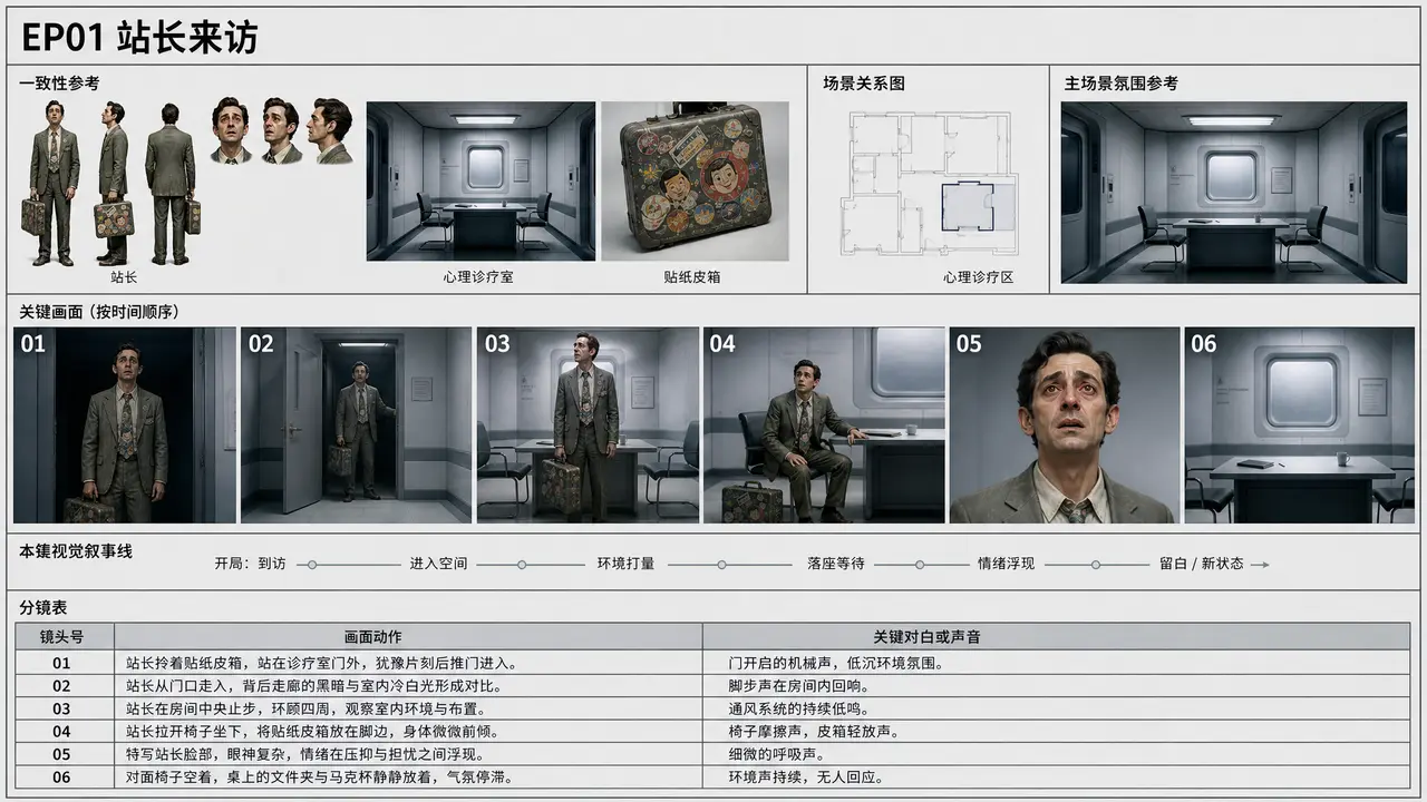 恐怖｜分镜 1-1 推销员入场