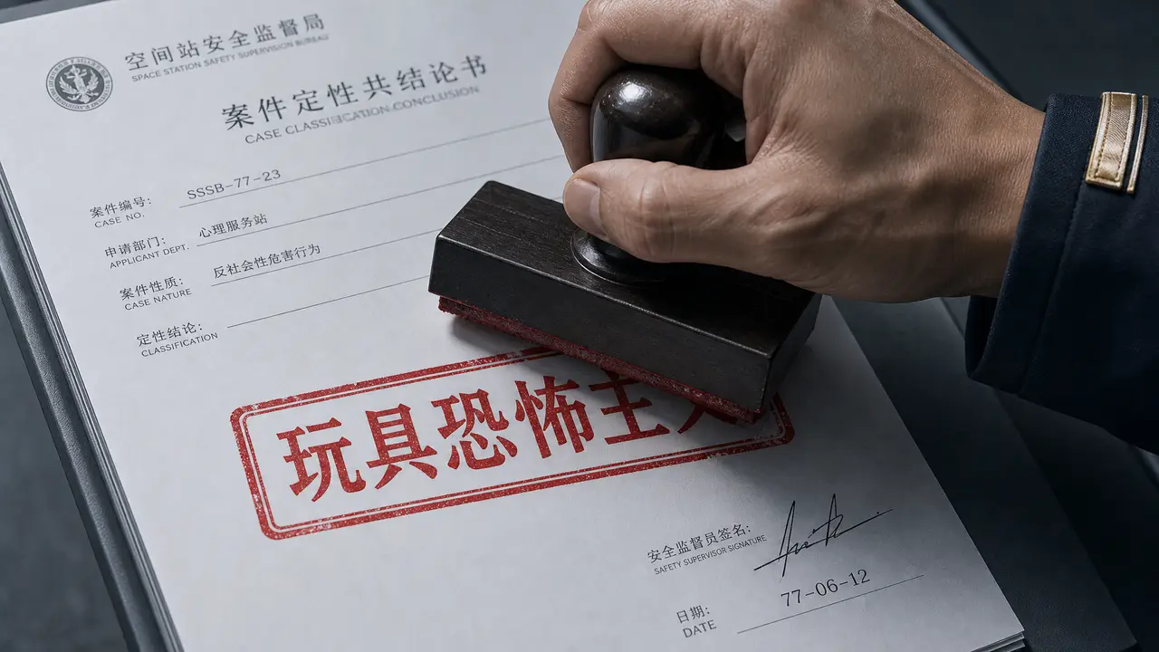 恐怖｜分镜 8-4 文件盖章·玩具恐怖主义