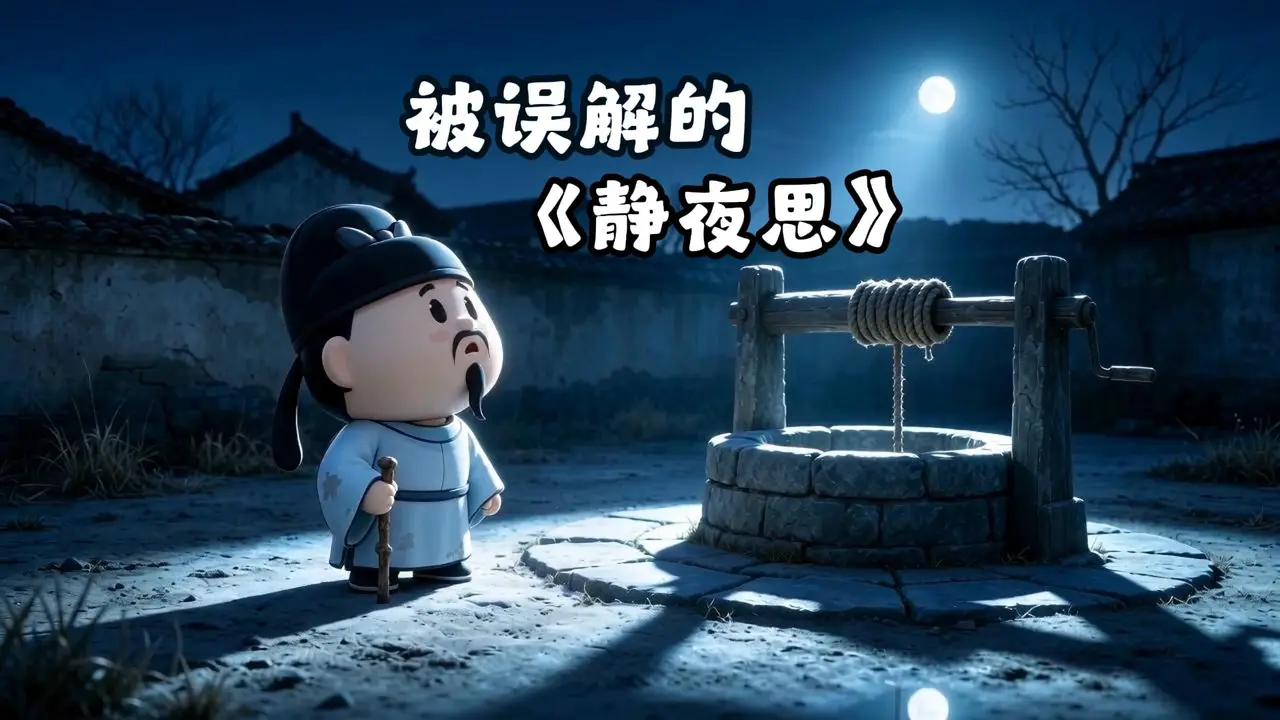 被误解的《静夜思》