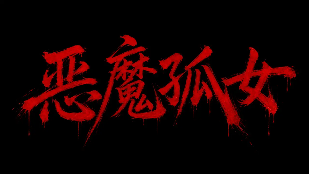 恶魔孤女-序幕|标题字幕特效
