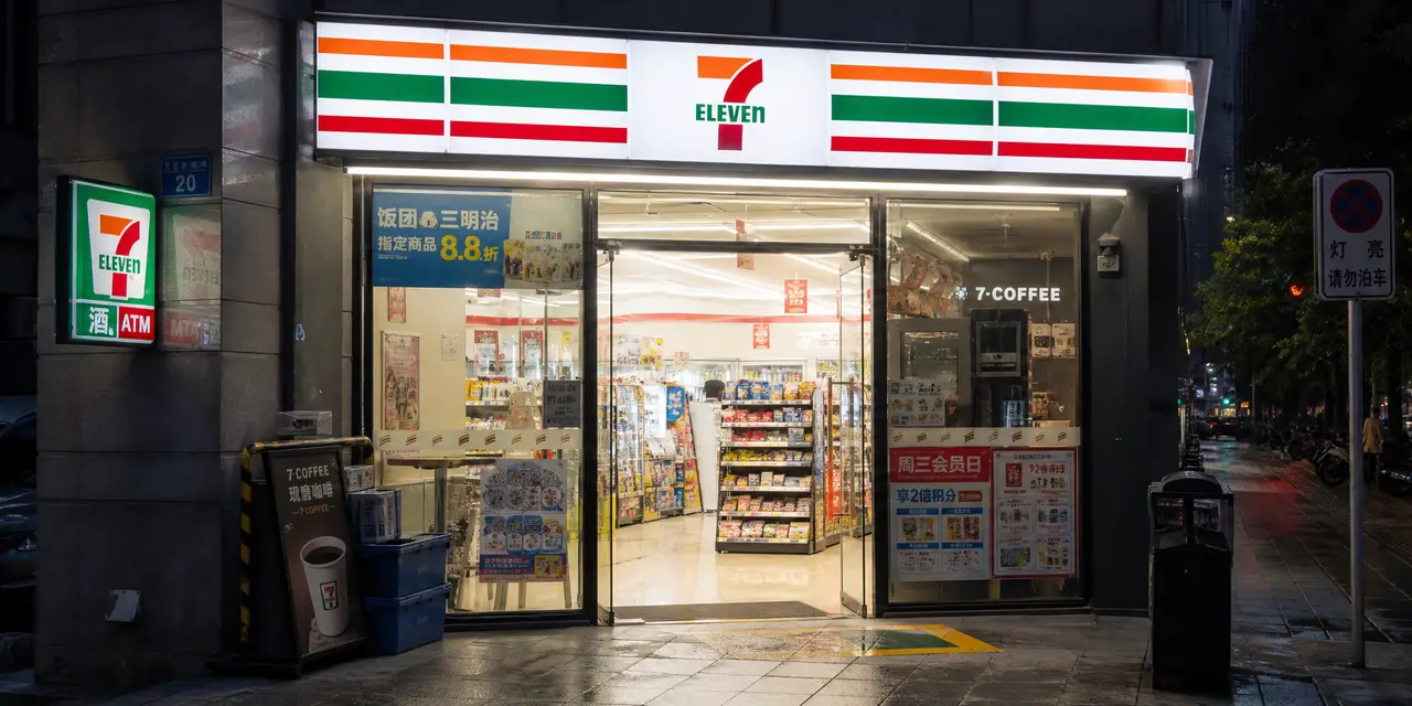 恶魔孤女-序幕|便利店外