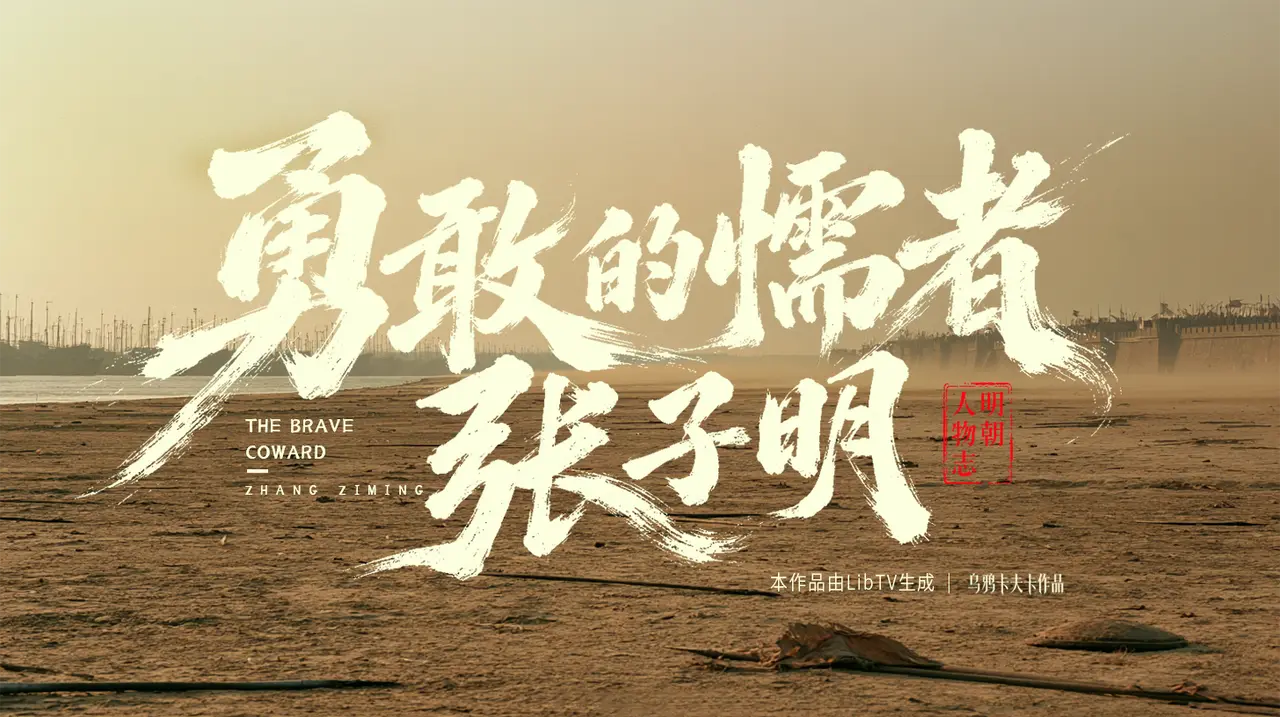 明朝人物志 | 勇敢的懦者 张子明