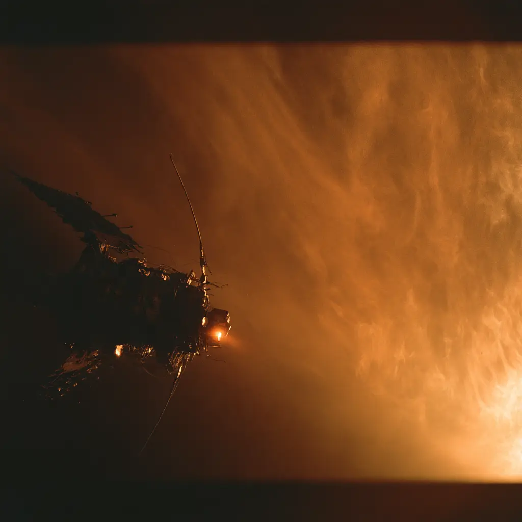 星炉·FORGE｜@场景:深空星云 · S2探测器漂移主视角