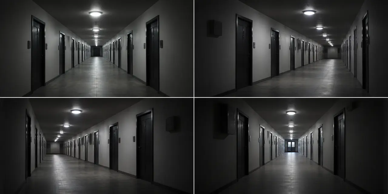 你到底是谁｜公寓走廊