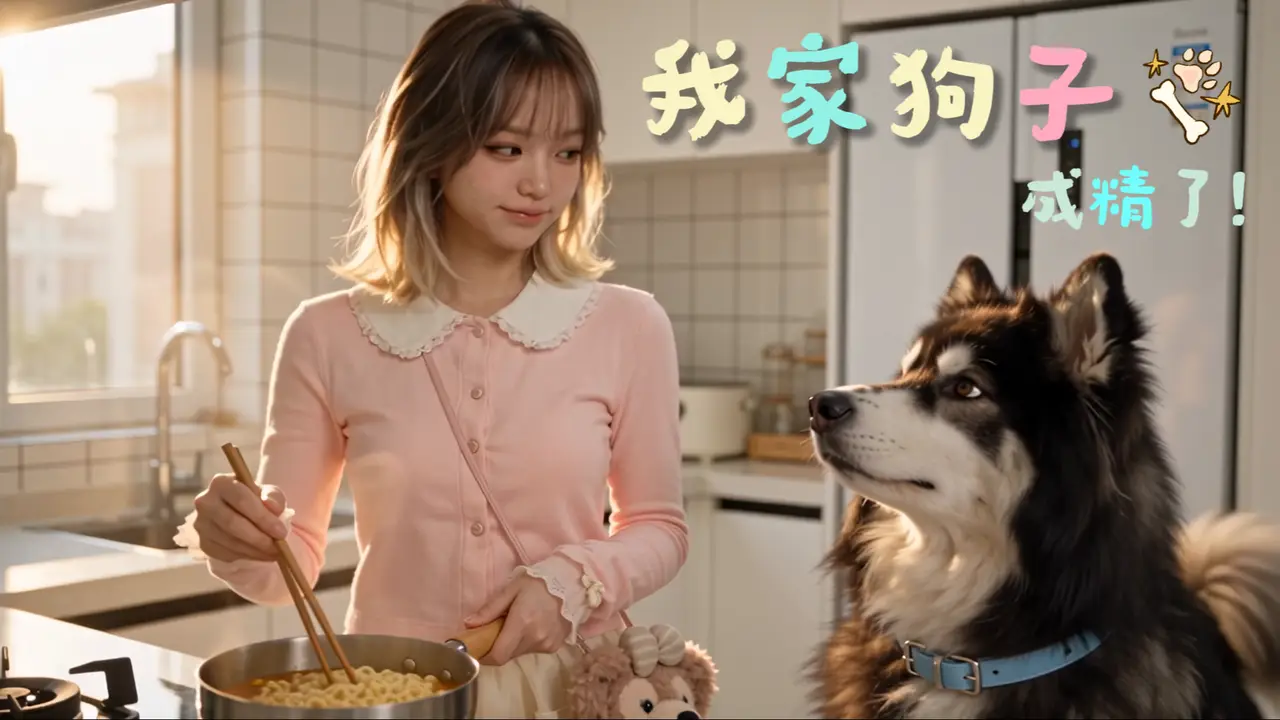 我家狗子成精了