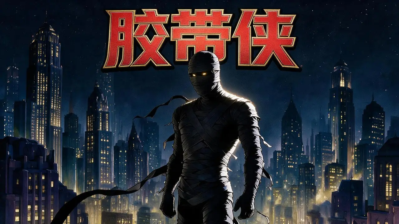 胶带侠:一个裸男的自我修养