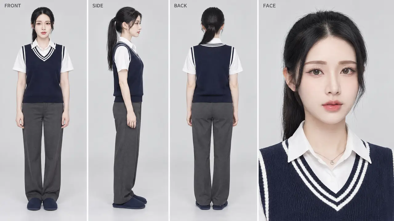 用中式教育对我妈|排骨事件|CHAR_D_女儿四视图设定