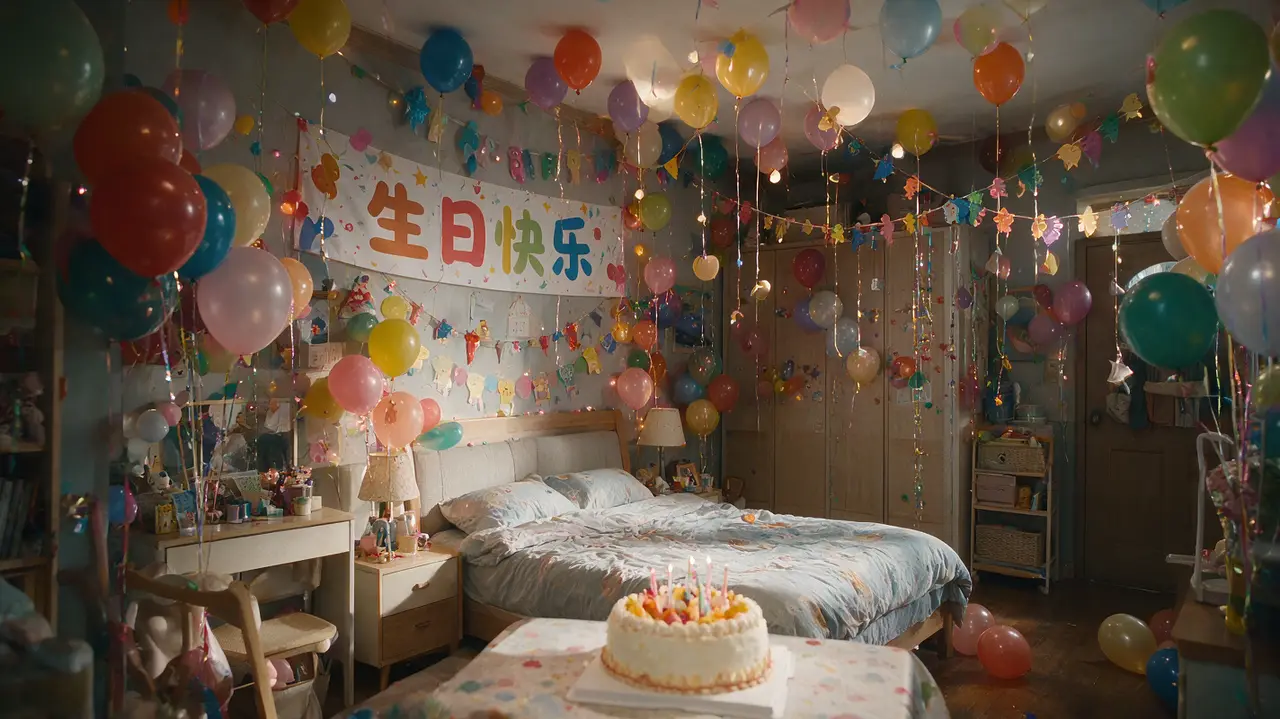 总经理的惊喜|锚点-秘书家房间(生日布置)