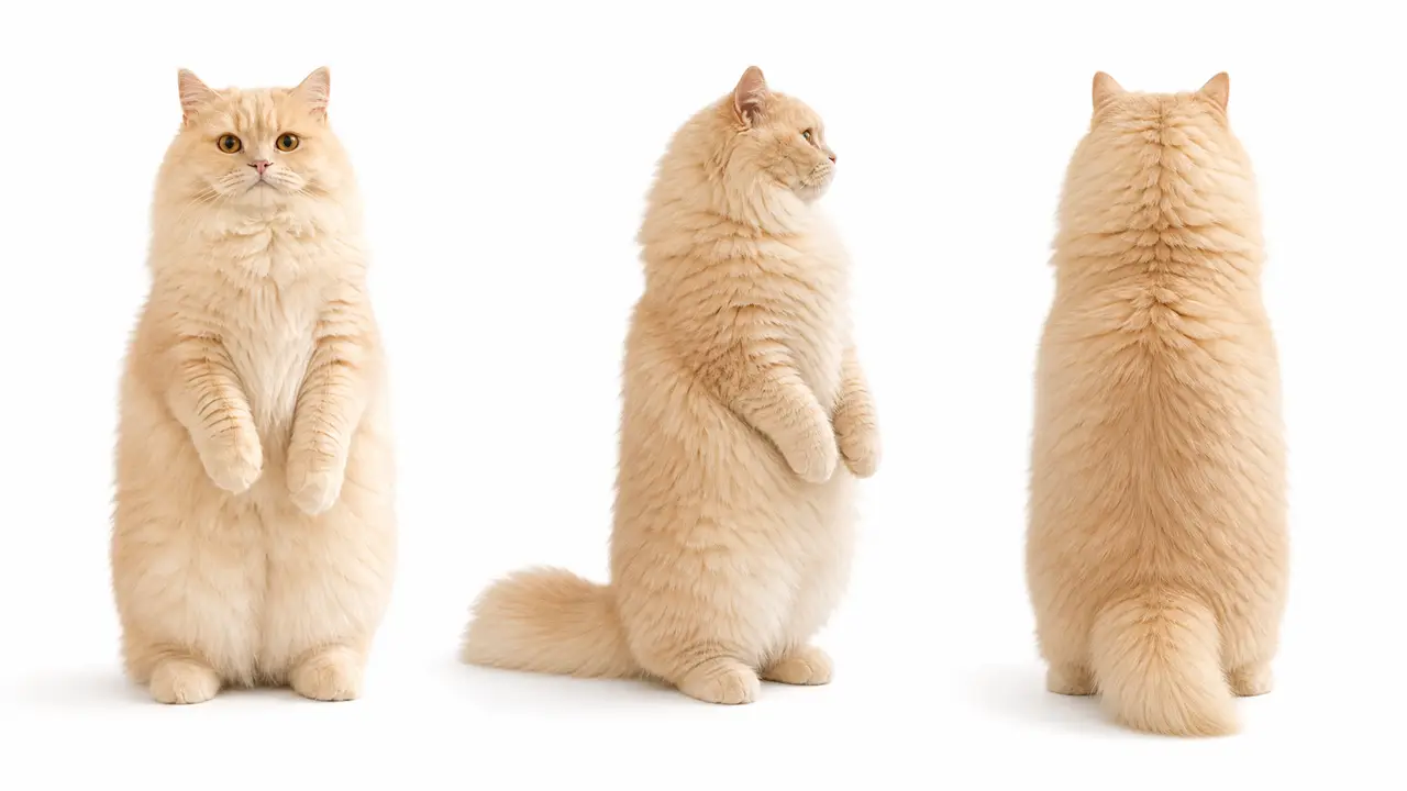 甜甜的报恩|猫老板-不穿服装-三视图-v2