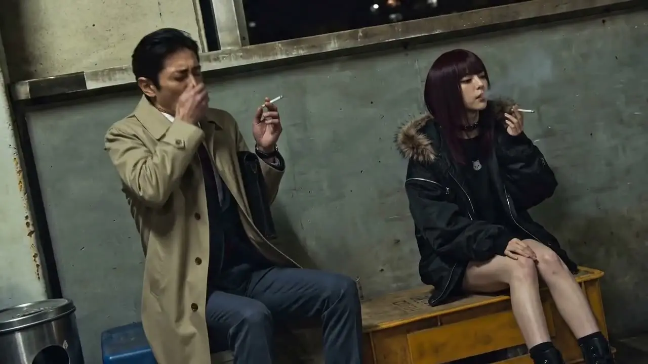 佐佐木安利的快乐--躲在超市后门抽烟的两人真人版【第五集】｜视频节点 2 - 副本