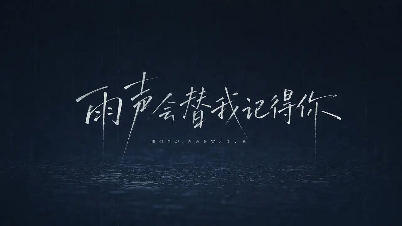 雨声会替我记得你｜图片节点 6