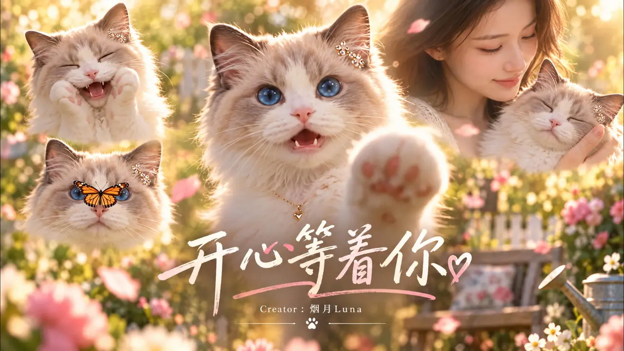 開心等着你
