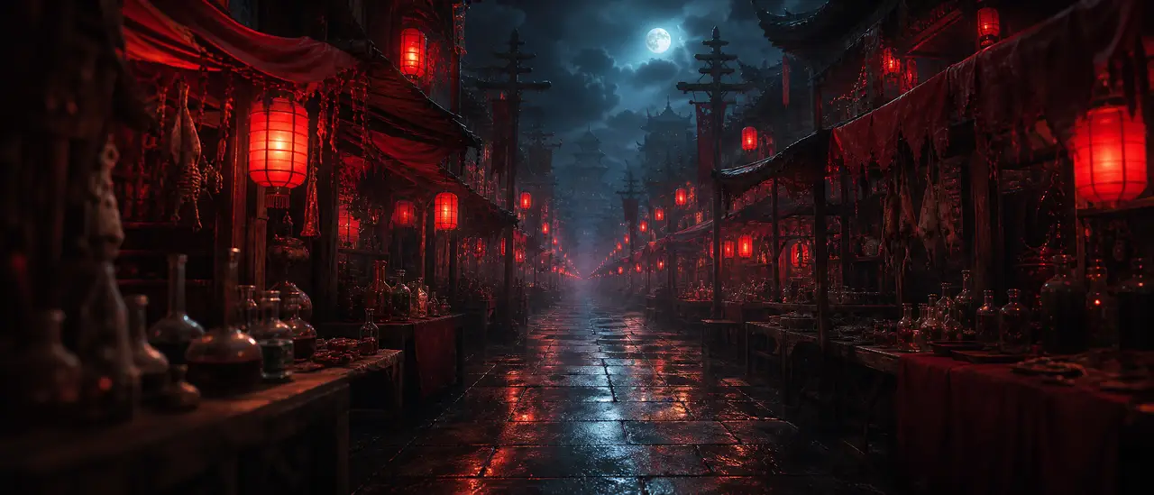 罗刹海-异相|A-SCENE-14_红灯窄巷夜市_v2