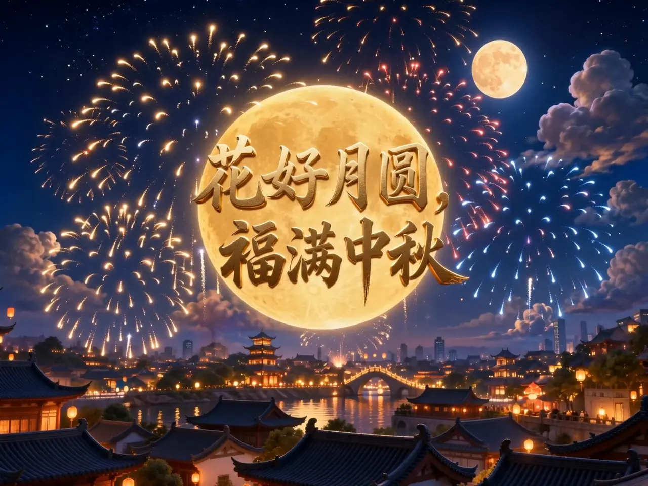 花好月圆,福满中秋,愿您团圆美满!