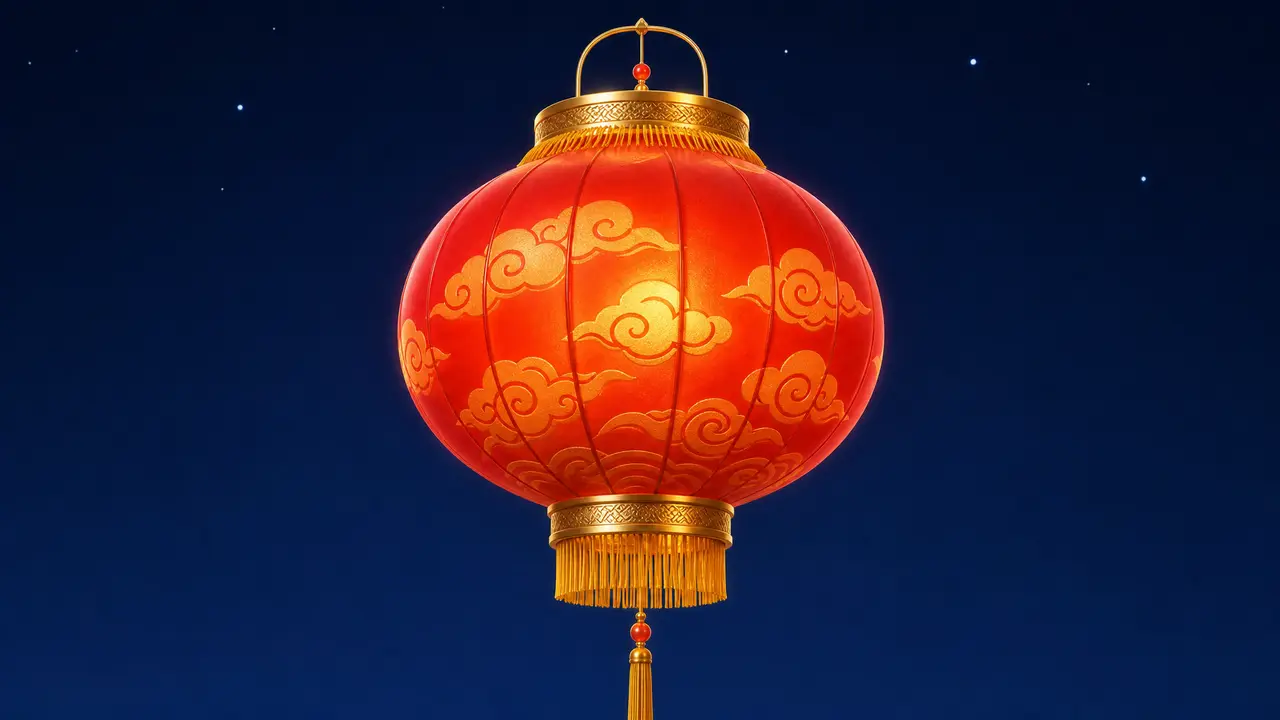 花好月圆,福满中秋,愿您团圆美满!|道具锚点-红灯笼