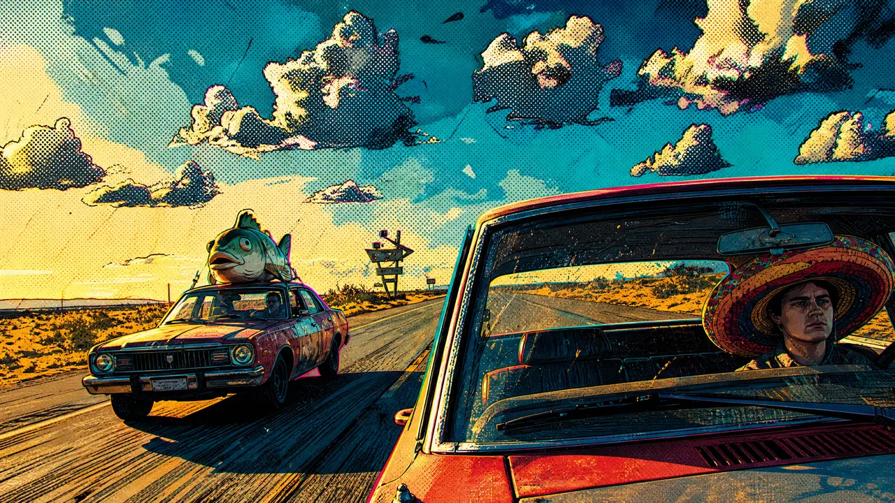 荒诞超现实短片《超时空漂移》｜图片节点 24