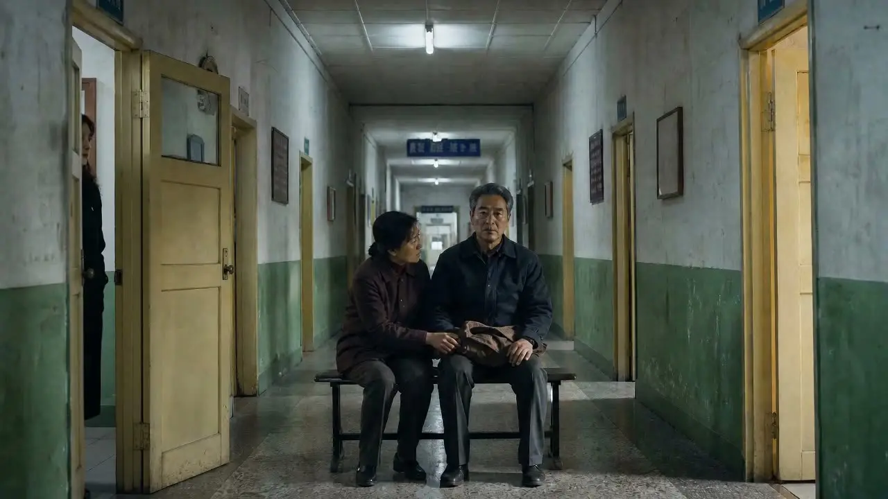 一月十九日｜周父母握手_年轻女子出门_镜头三