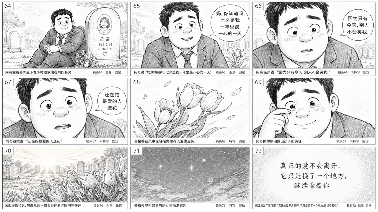《我的七夕》｜SB08｜墓园·黄昏结尾（修正版）