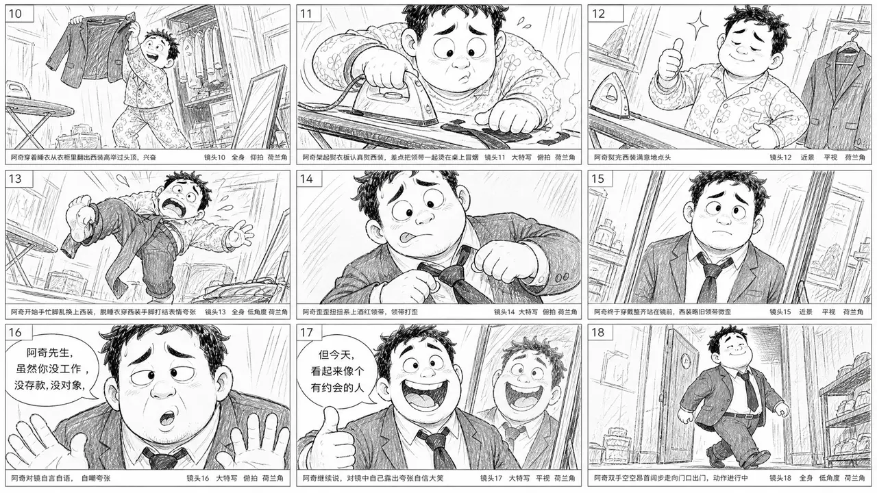 《我的七夕》｜SB02｜整装出发（睡衣→换装版）