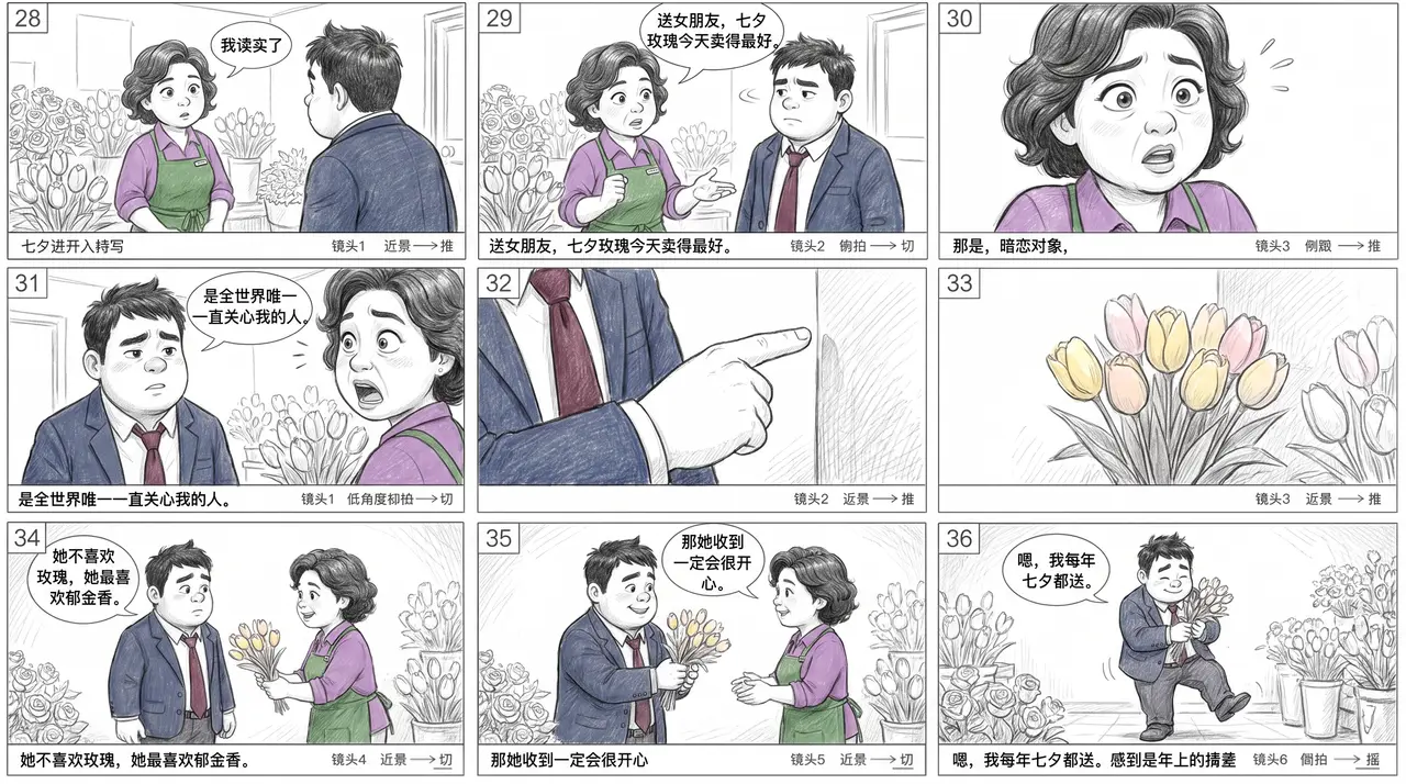 《我的七夕》｜SB04｜花店